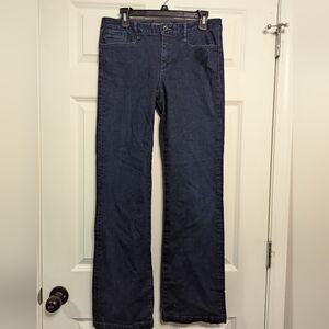 Banana Republic Denim Trouser in Dark Wash $164